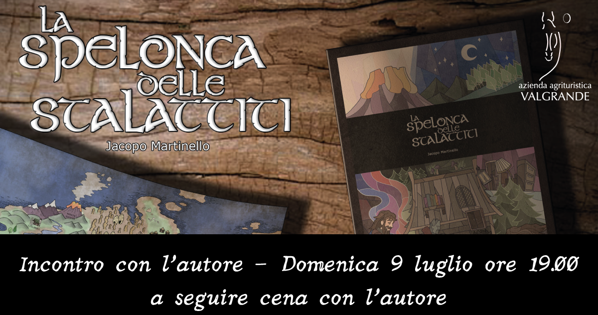 “La Spelonca delle Stalattiti”: incontro con l’autore
