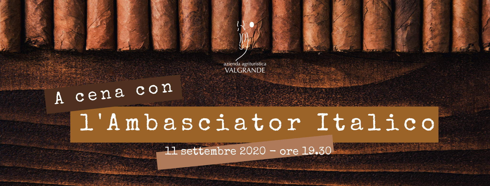 A cena con l’Ambasciator Italico – 11 settembre 2020